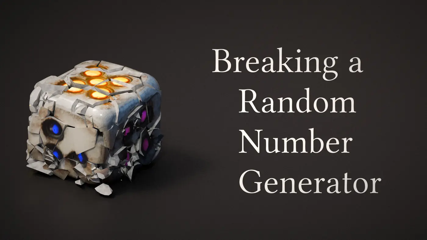 reversing factoriox27s rng