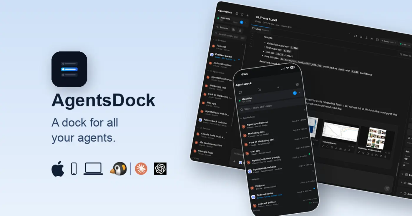 agentsdock an ide designed for agentic ai research
