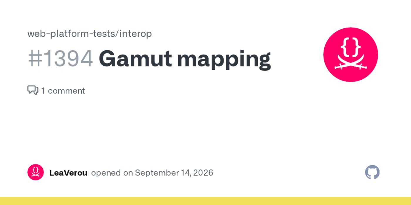 css color gamut mapping
