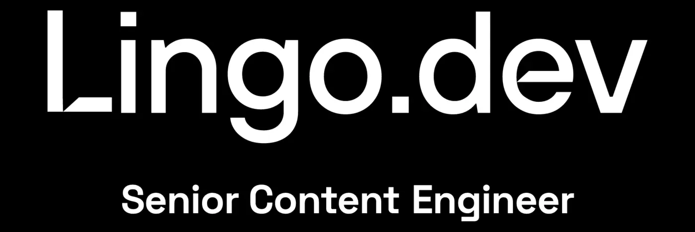 lingodev yc f24 is hiring a senior content engineer remote worldwide