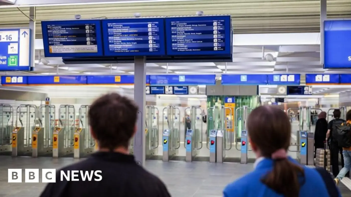 suspected sabotage causes major netherlands rail disruption