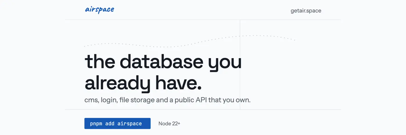 airspace the database you have