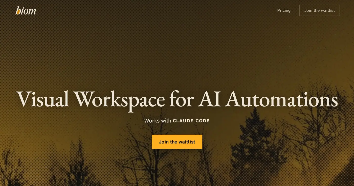 show hn biom a visual workspace where your ai agentsx27 work lands