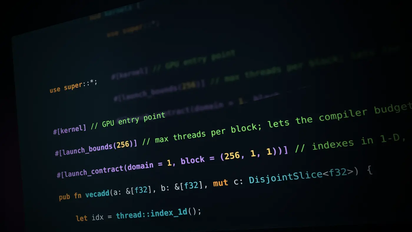 nvidia announces native gpu programming in rust