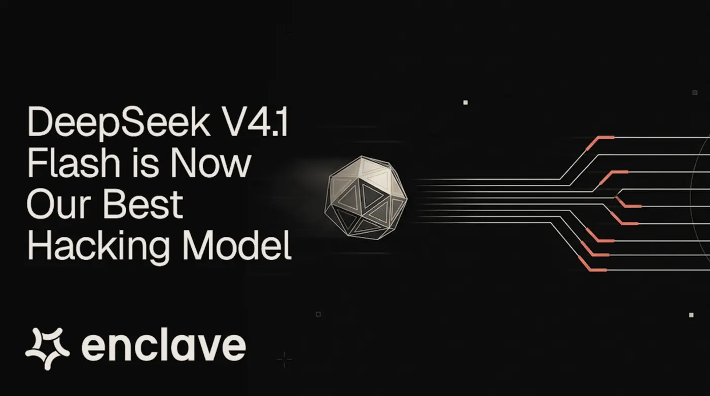 deepseek v41 flash is now our best hacking model