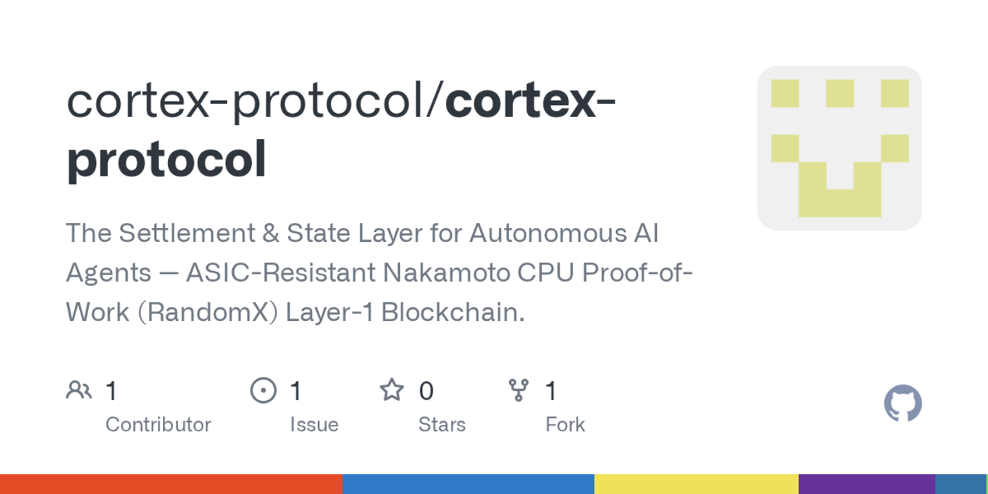 cortex an opensource l1 memory and state layer for autonomous ai agents
