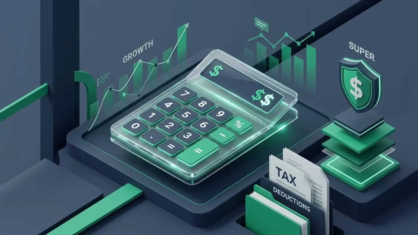 calculator for australian takehome pay tax and super
