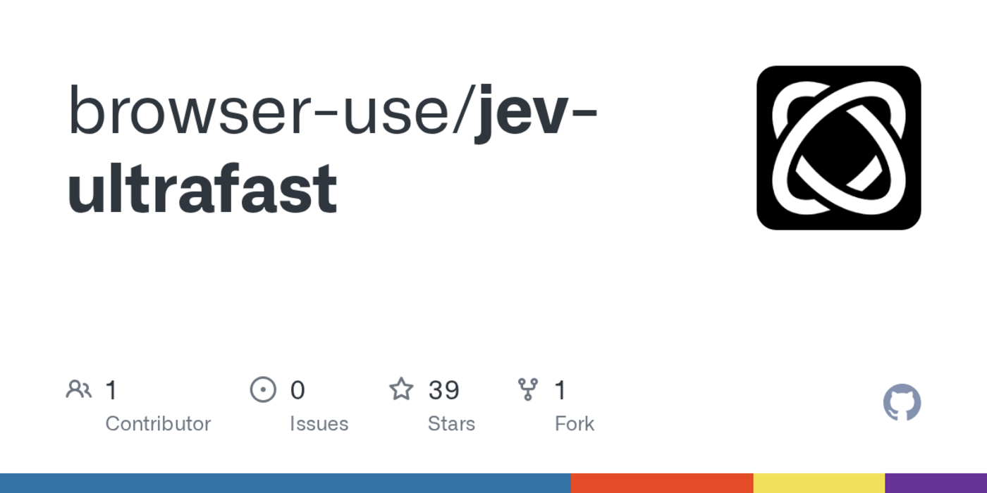 jev ultrafast a browser agent with a dynamic indexed action space