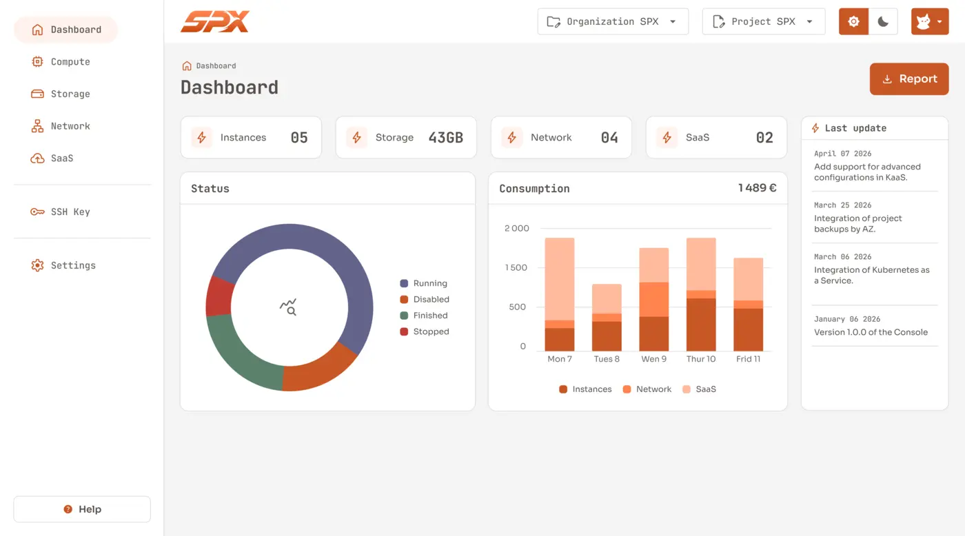 superphenix a full cloud stack running on your own hardware