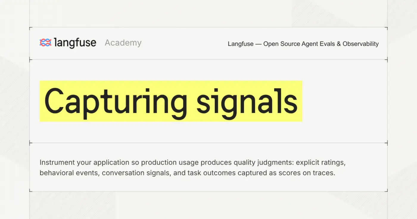 capturing implicit feedback from users