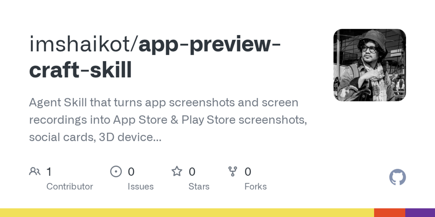 show hn an agentskill to generate preview appstore screenshots and campaigns