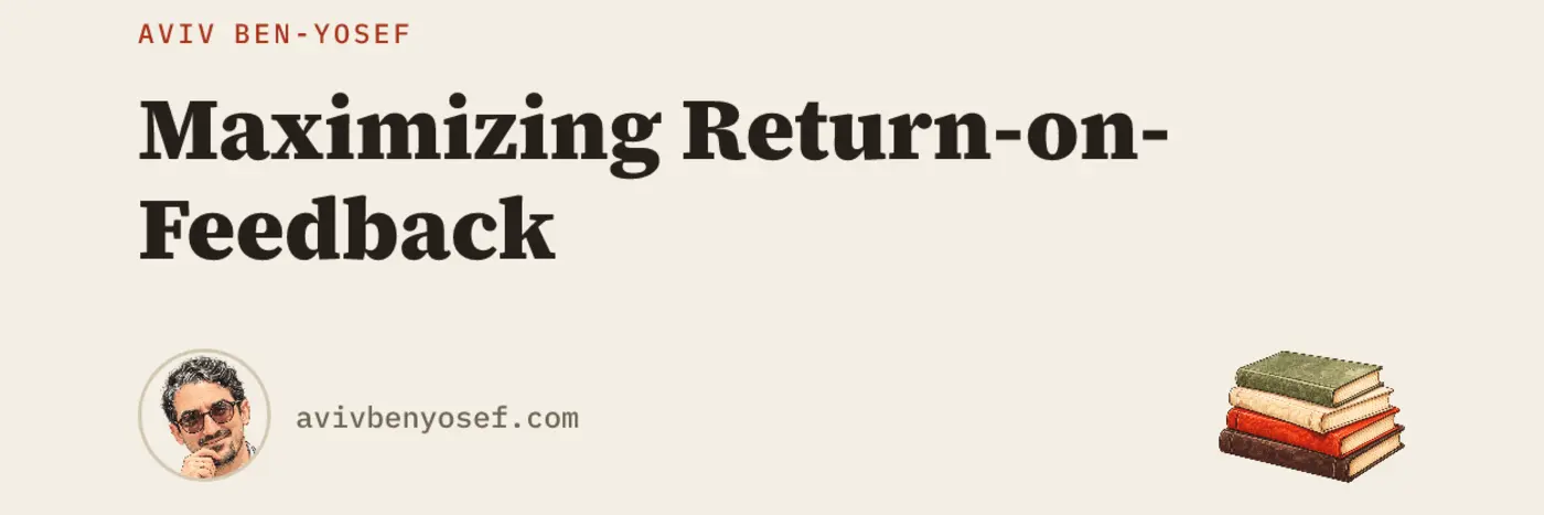 maximizing returnonfeedback