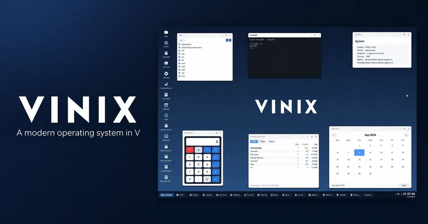 vinix a modern operating system written in v