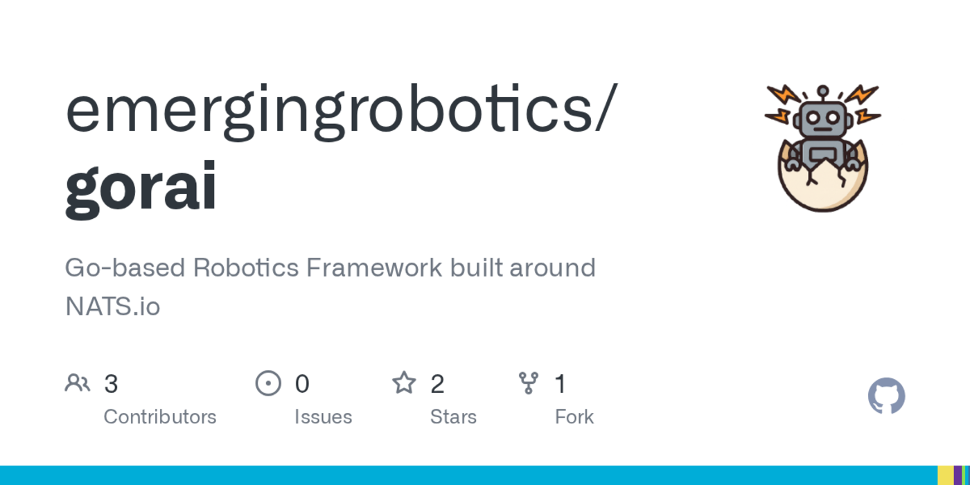 gobased robotics framework built around natsio
