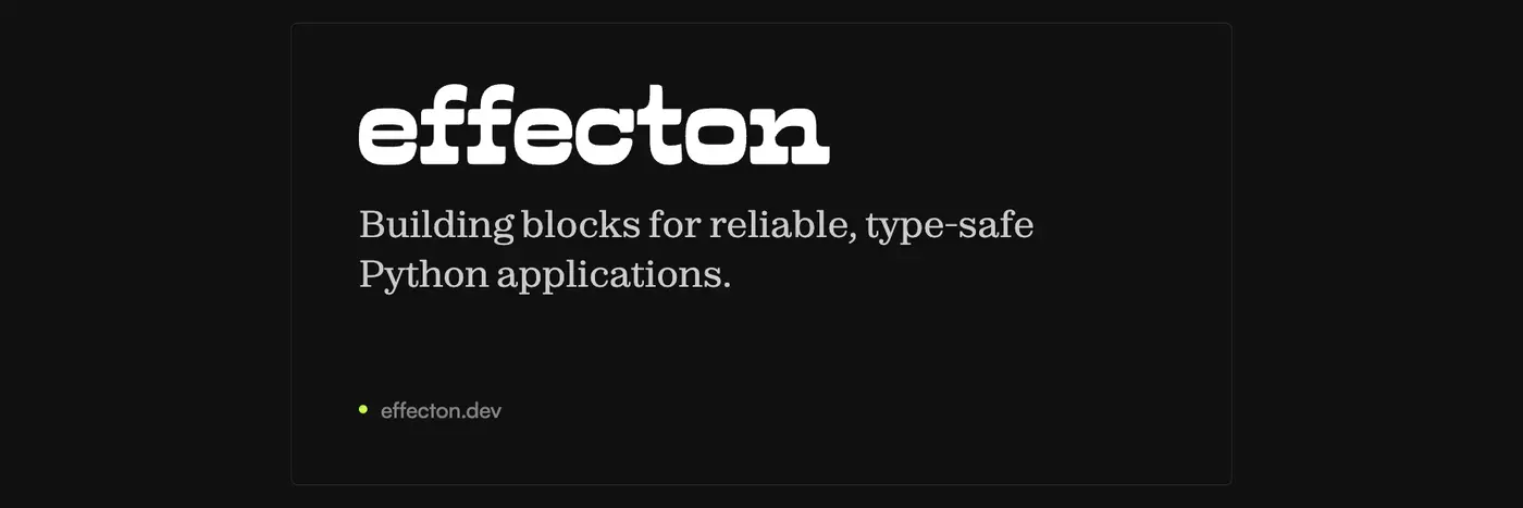 show hn algebraic effect system for python