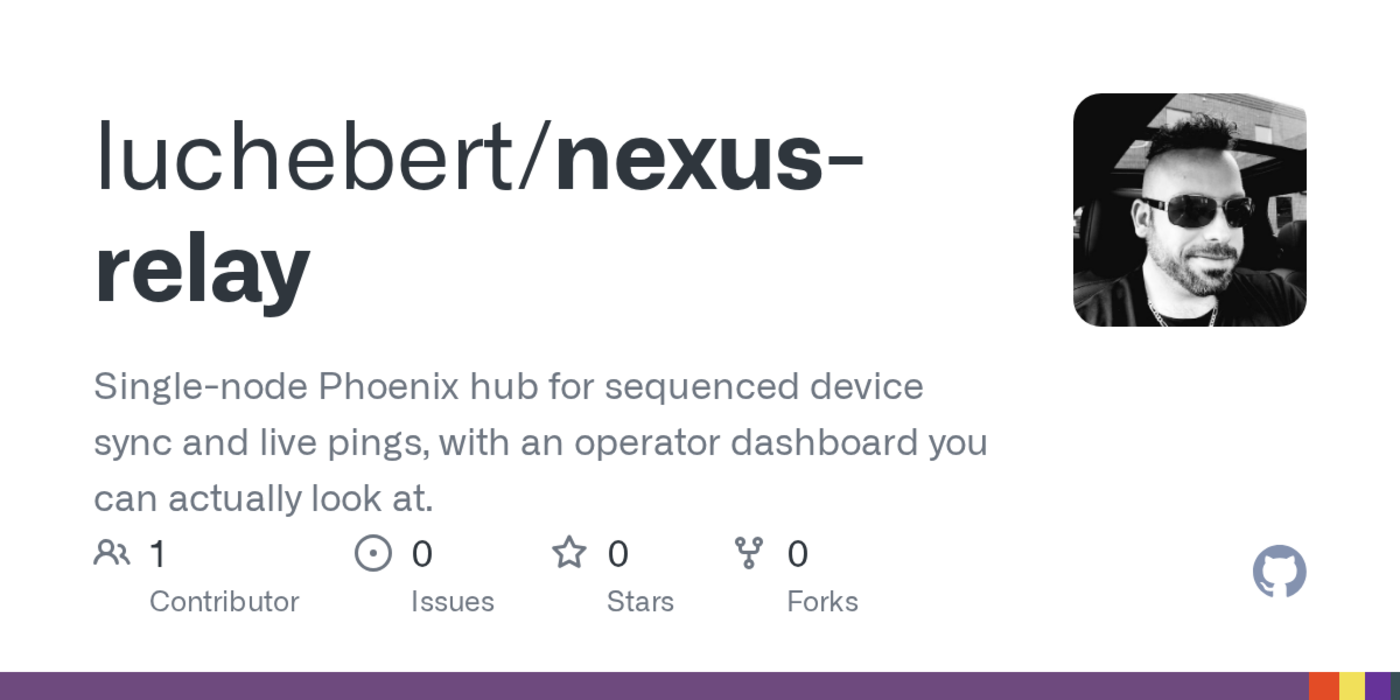 how hn nexus relay a singlenode sync hub with an operator ui
