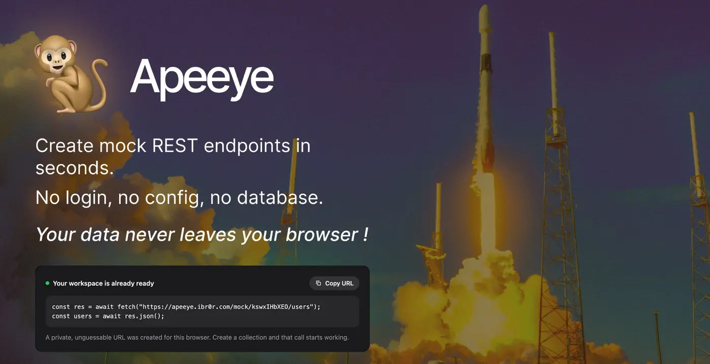 show hn the browser tab as a back end