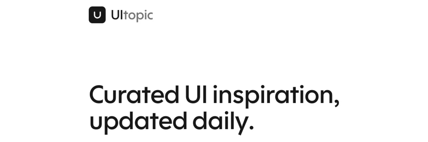 show hn daily updated ui sections and components library