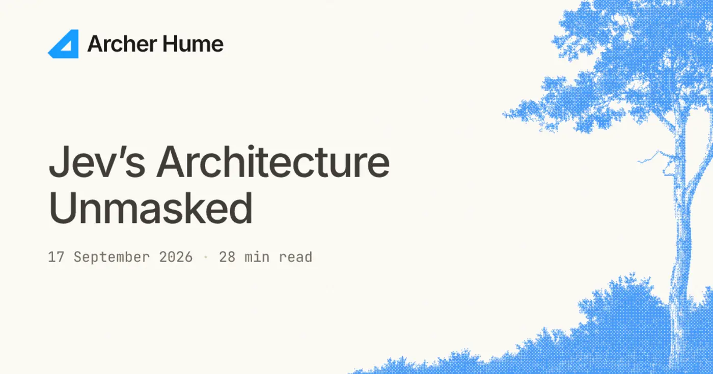 jevx27s architecture unmasked