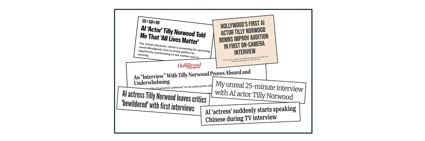 aigenerated movie star has a total meltdown on tv