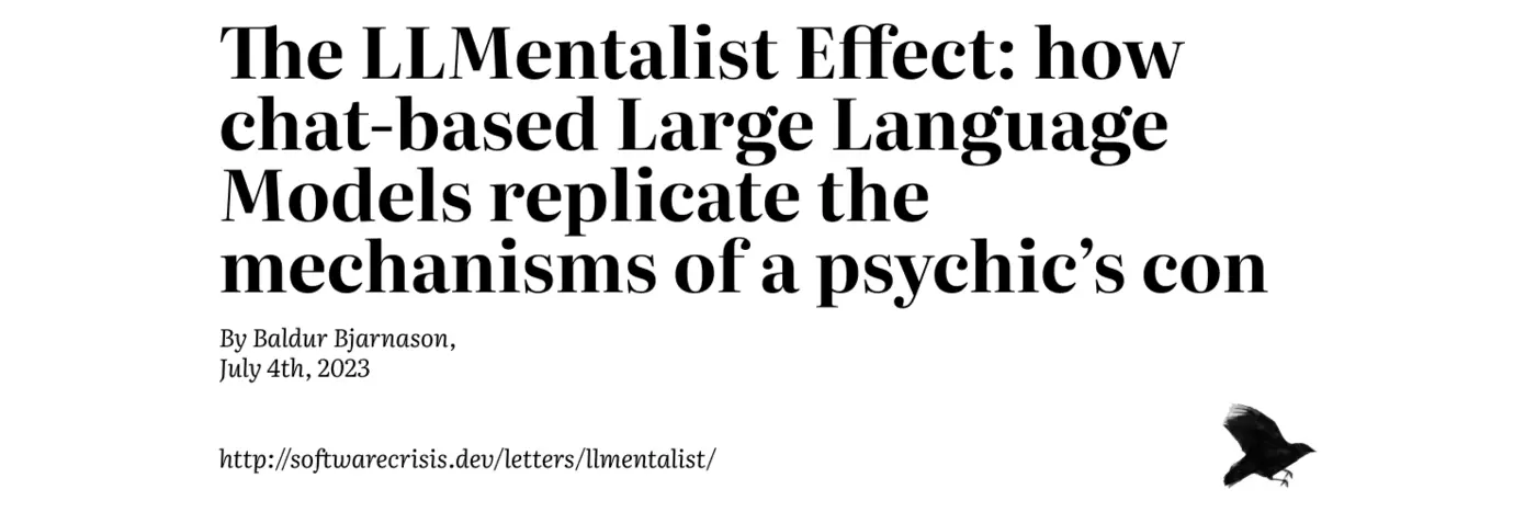 chatbased large language models replicate the mechanisms of a psychicx27s con
