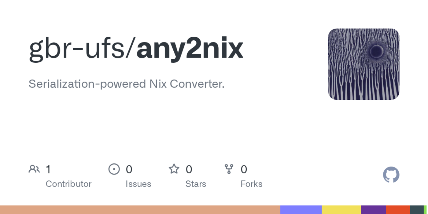 any2nix serializationpowered nix converter