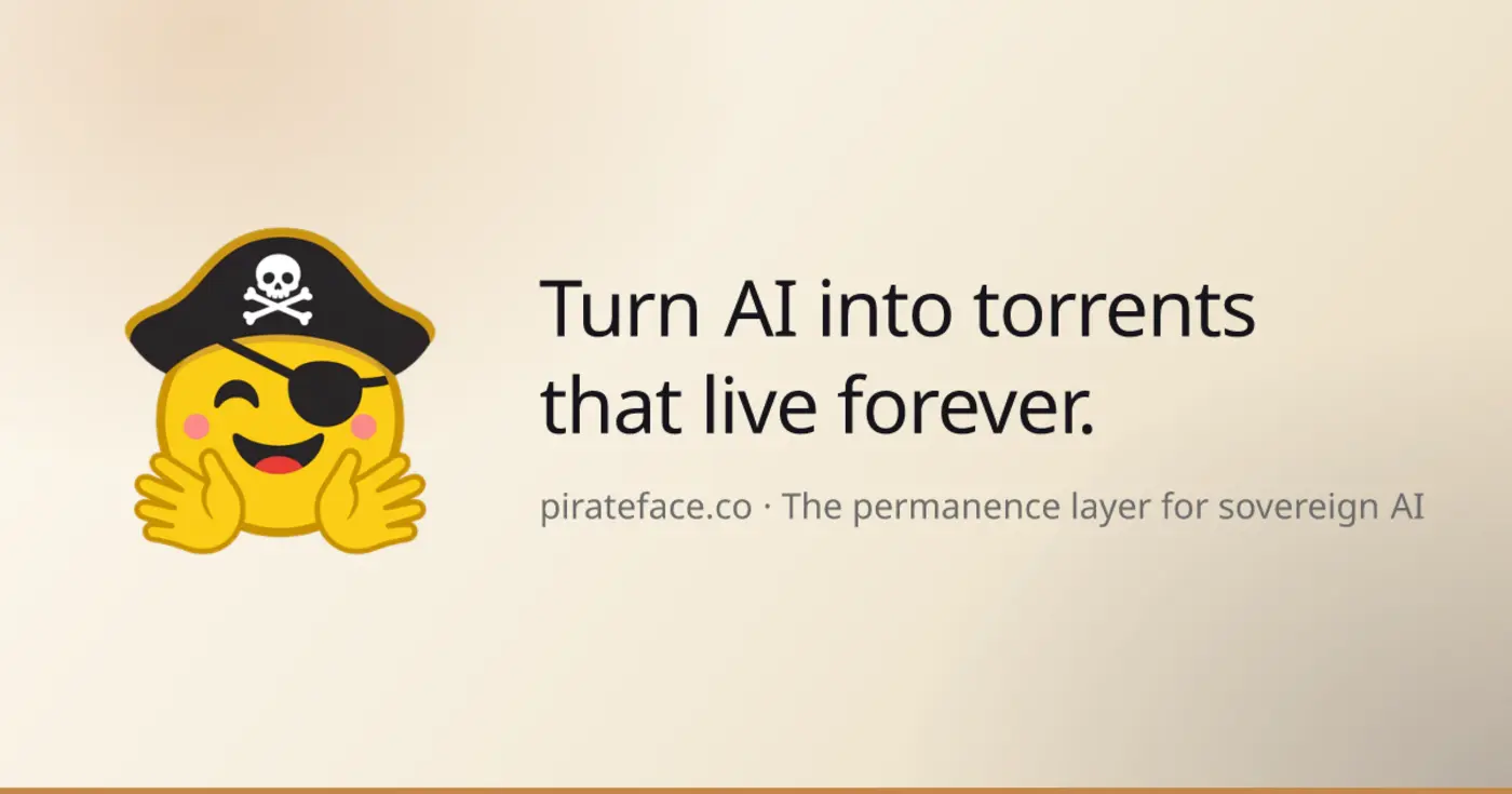 pirate face rescues llm models from deletion