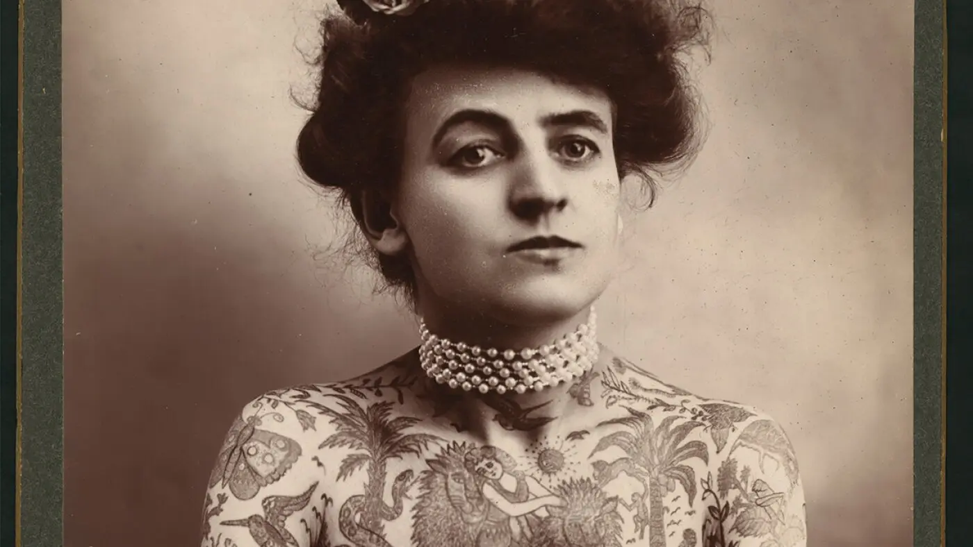 a kansas girl ran off to join the circus and changed the tattoo world