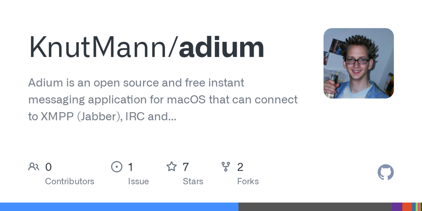 fork of adium adds support for apple silicon whatsapp telegram signal teams