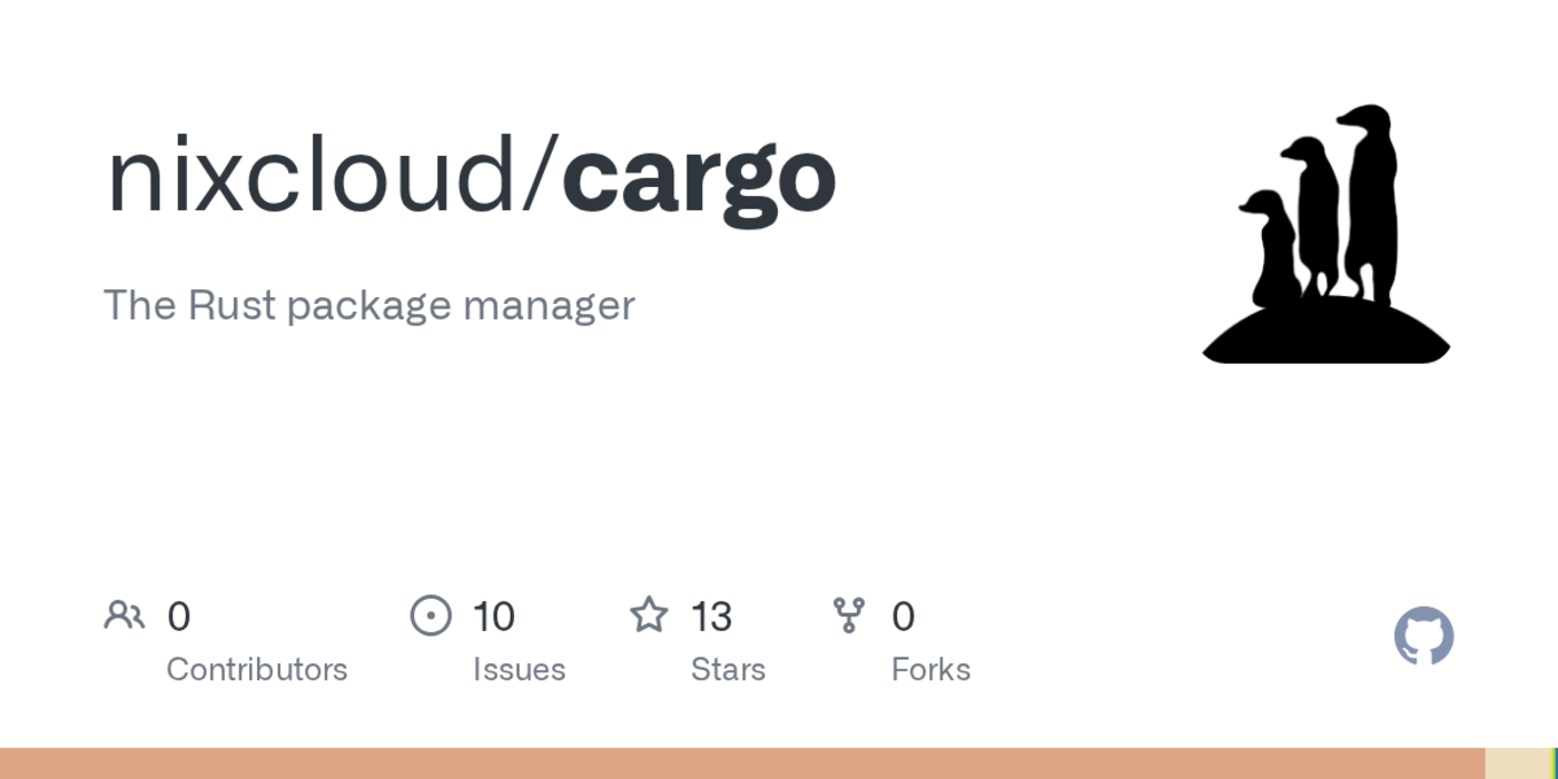 libnix nix as a backend to cargo