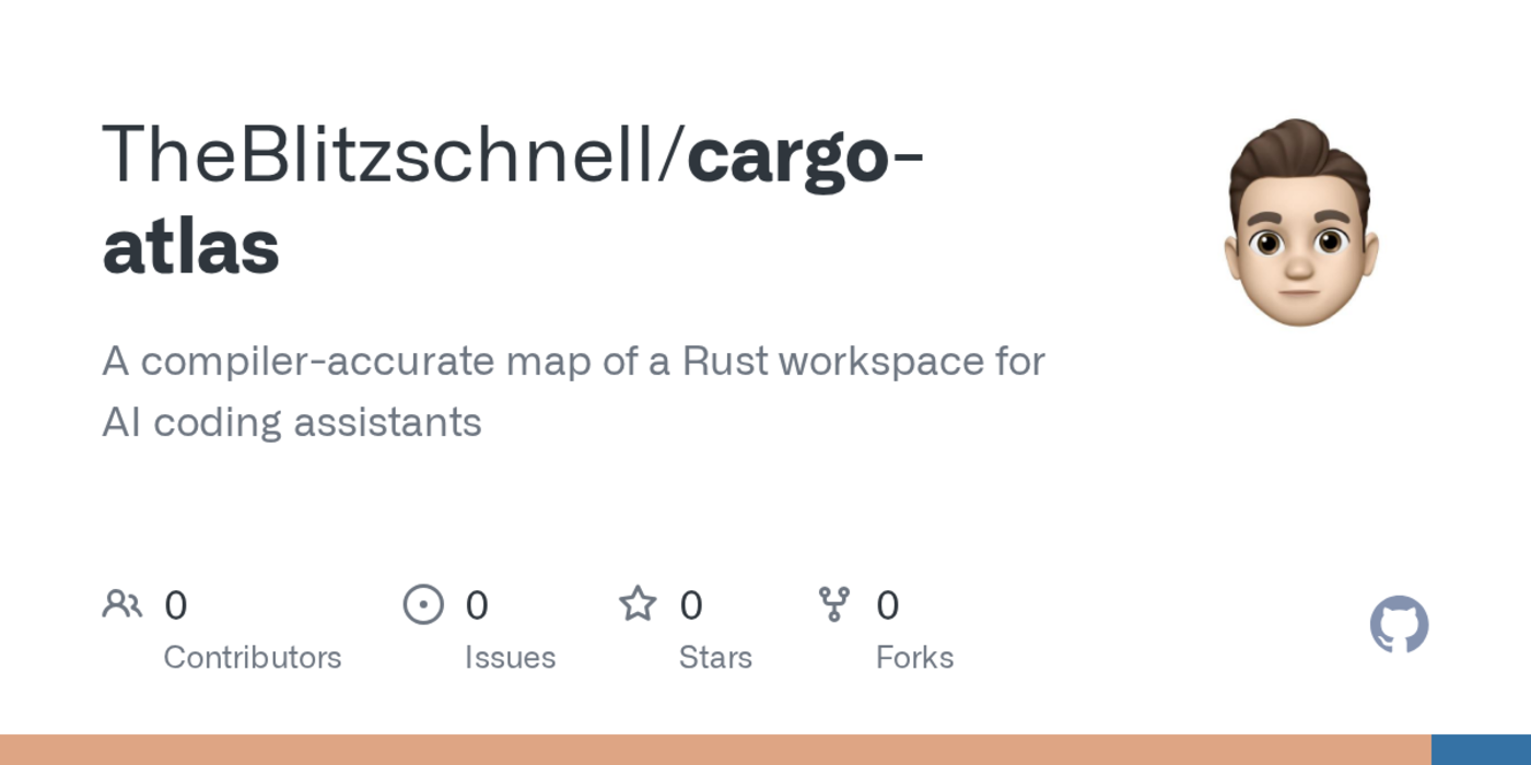cargoatlas a compileraccurate rust code map for ai coding agents
