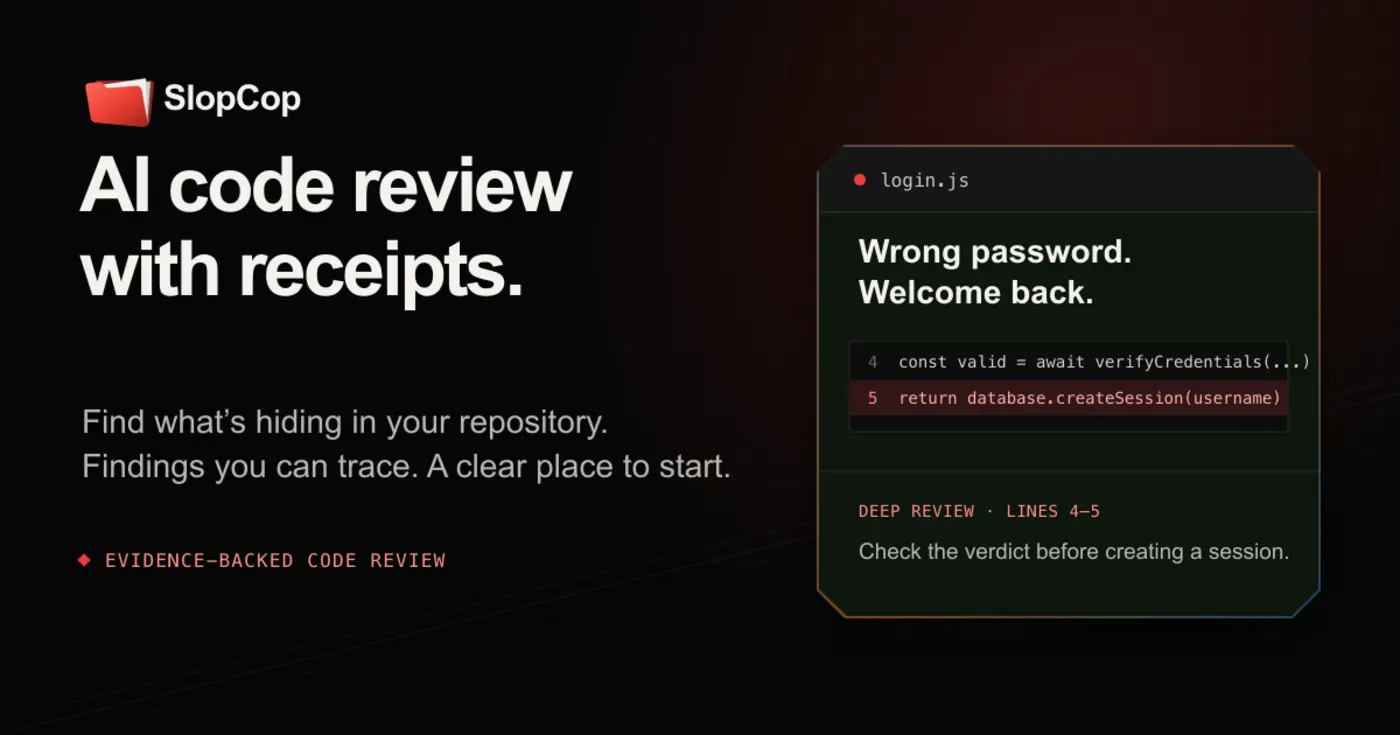 slopcop power ranking live tickets in a 11m loc codebase