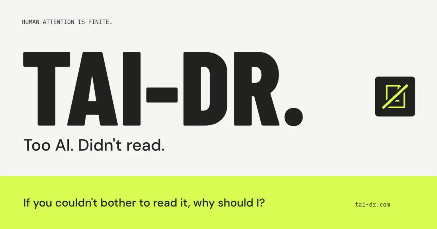 too ai didnx27t read