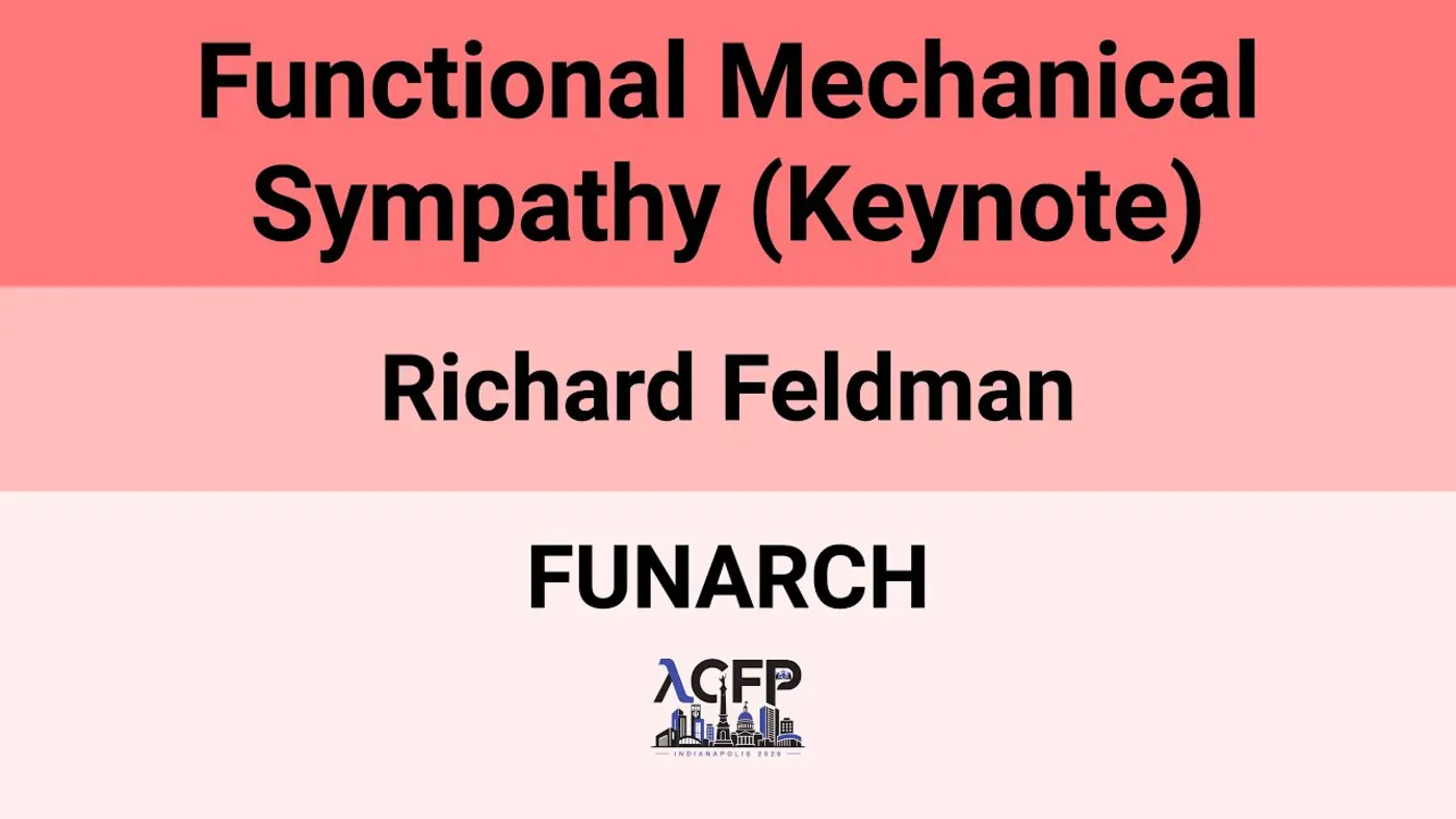 functional mechanical sympathy video