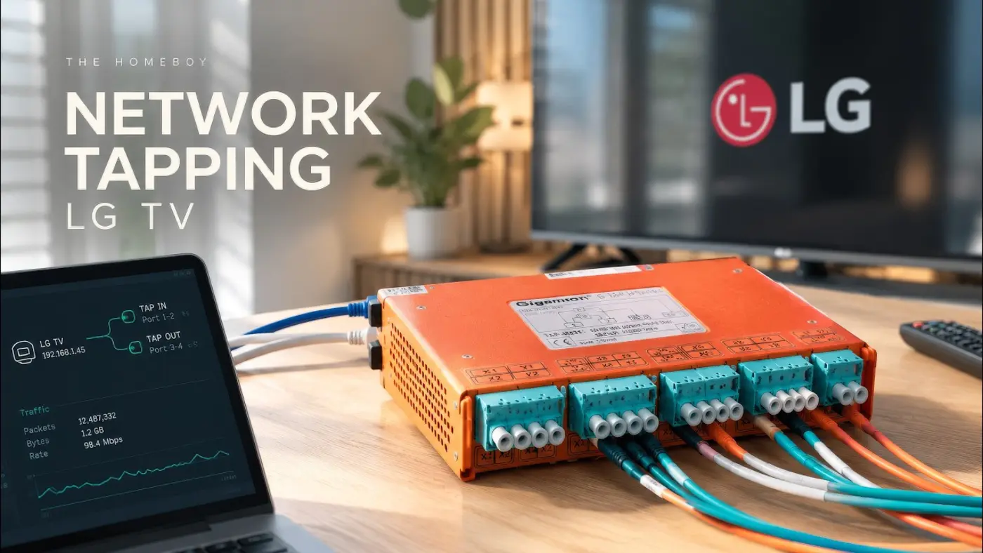 i put my lg tv under network surveillance video