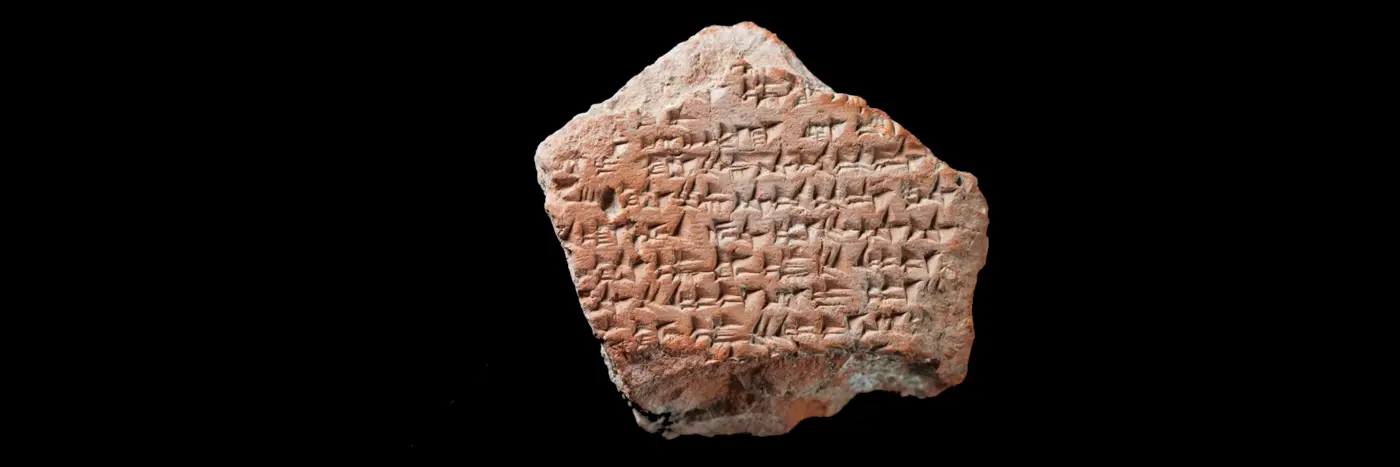 fragment of oldest known peace treaty found in turkey