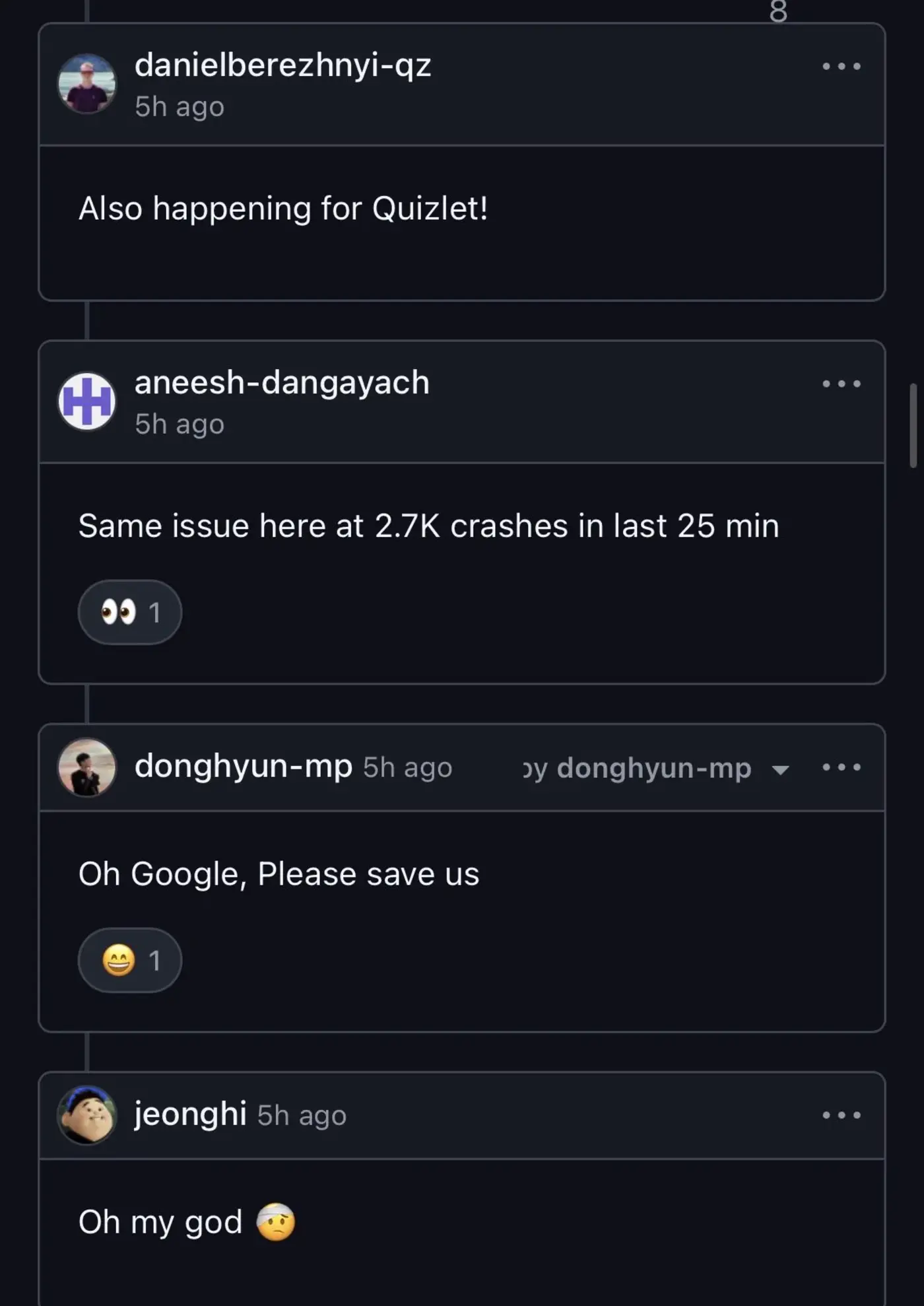 firebase sdk is crashing allll ios apps since today morning