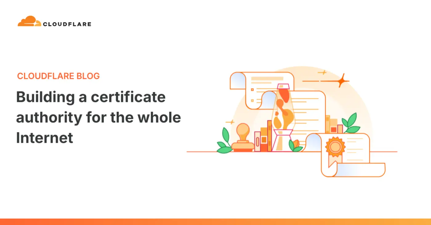 building a certificate authority for the whole internet