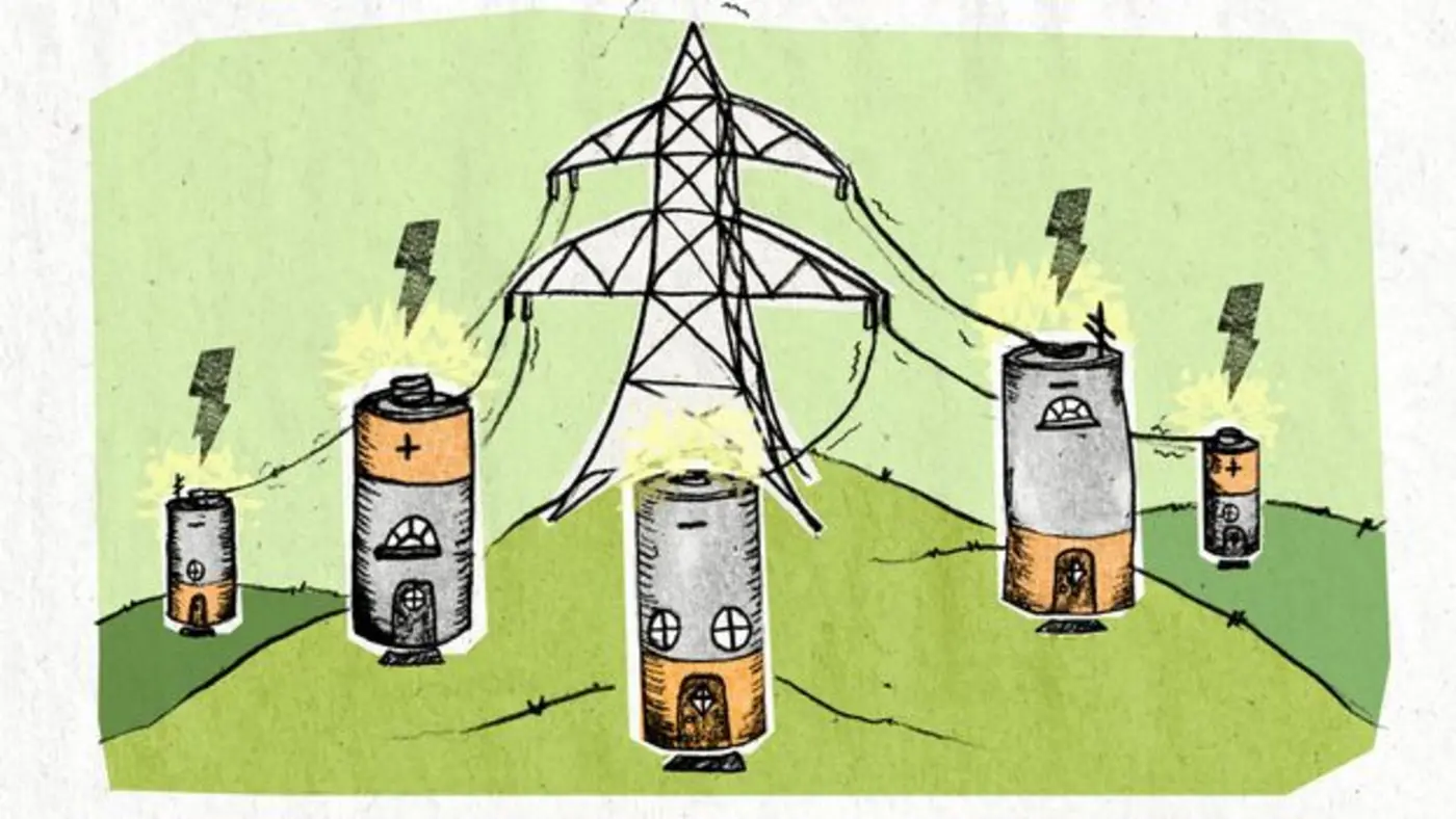 vermont replacing power plants with home batteries