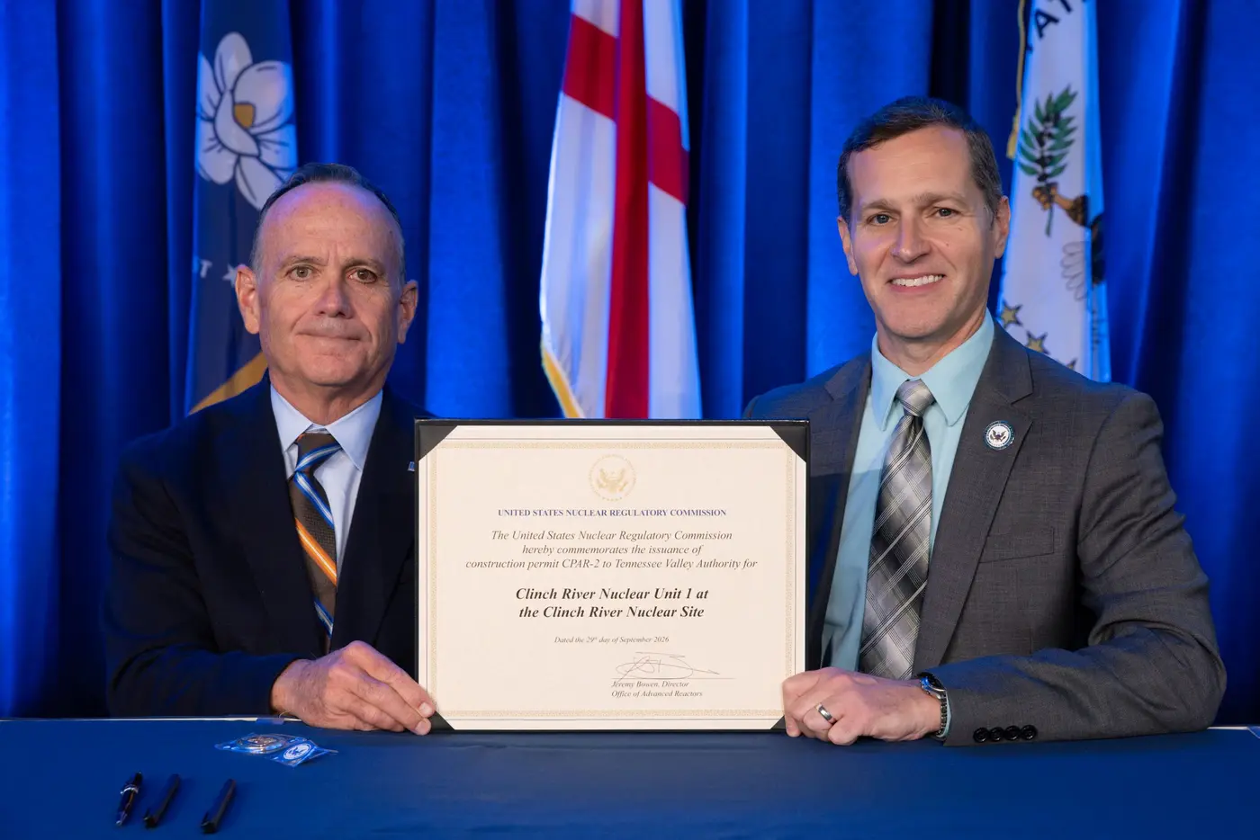 nrc issues first us construction permit for a bwrx300 small modular reactor