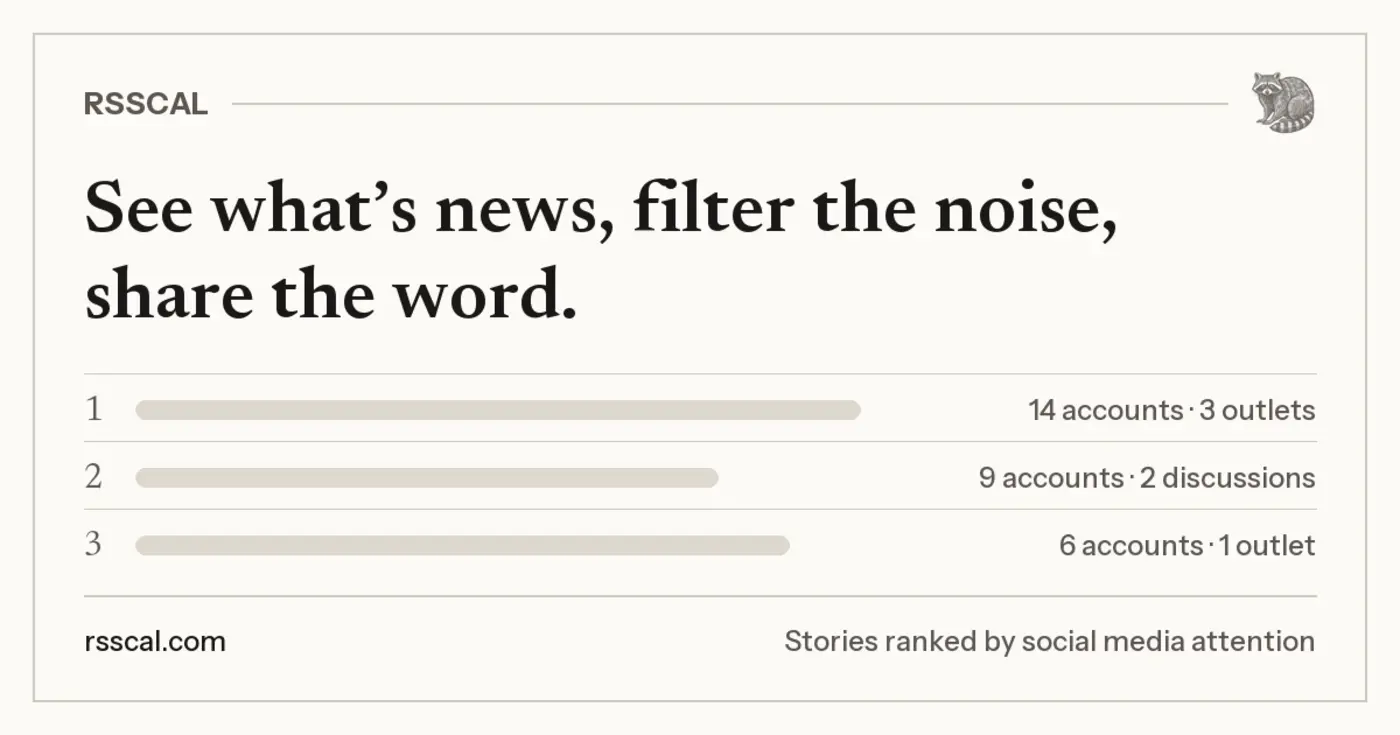 show hn social news aggregator rss feed tracker and publishing platform