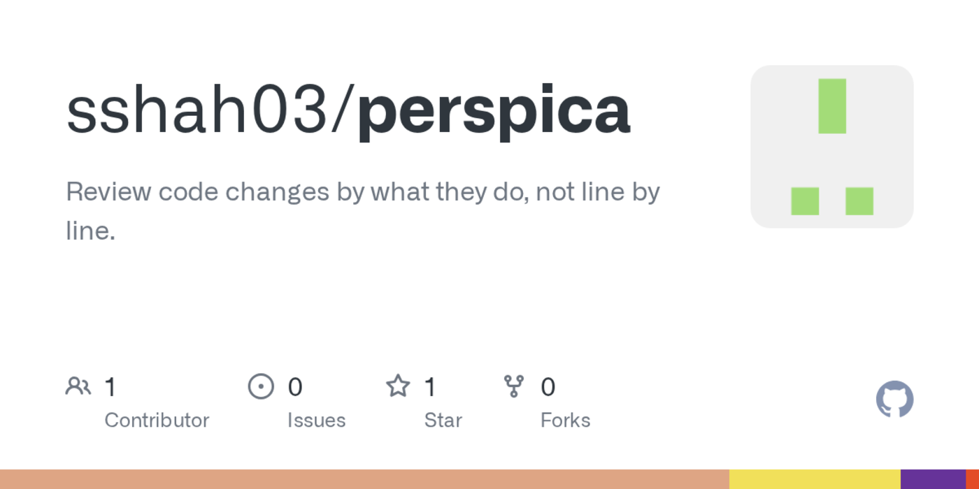 show hn perspica a semantic diff for reviewing code
