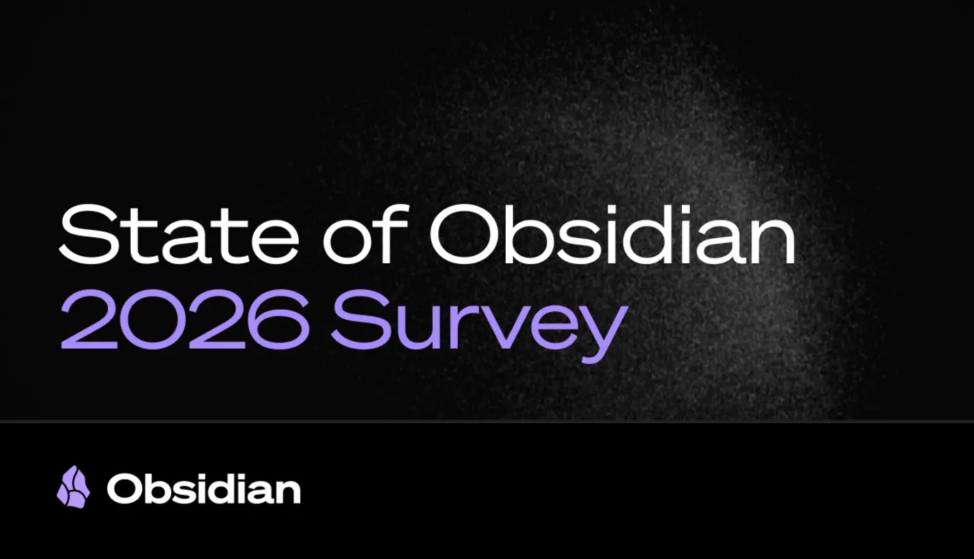 state of obsidian 2026 survey