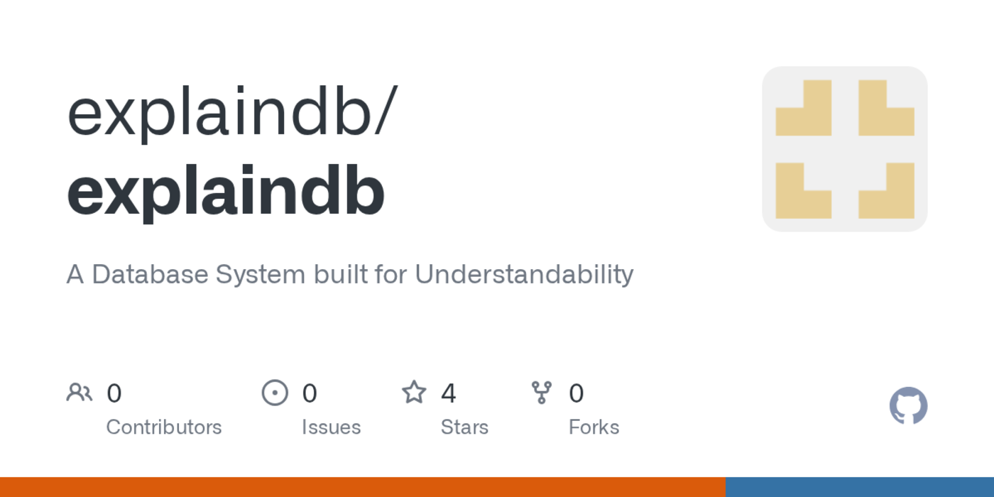 explaindb a database system built for understandability