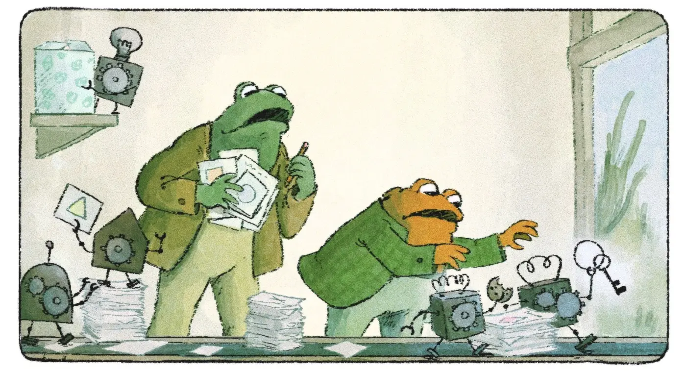 frog and toad and the increasingly capable machines
