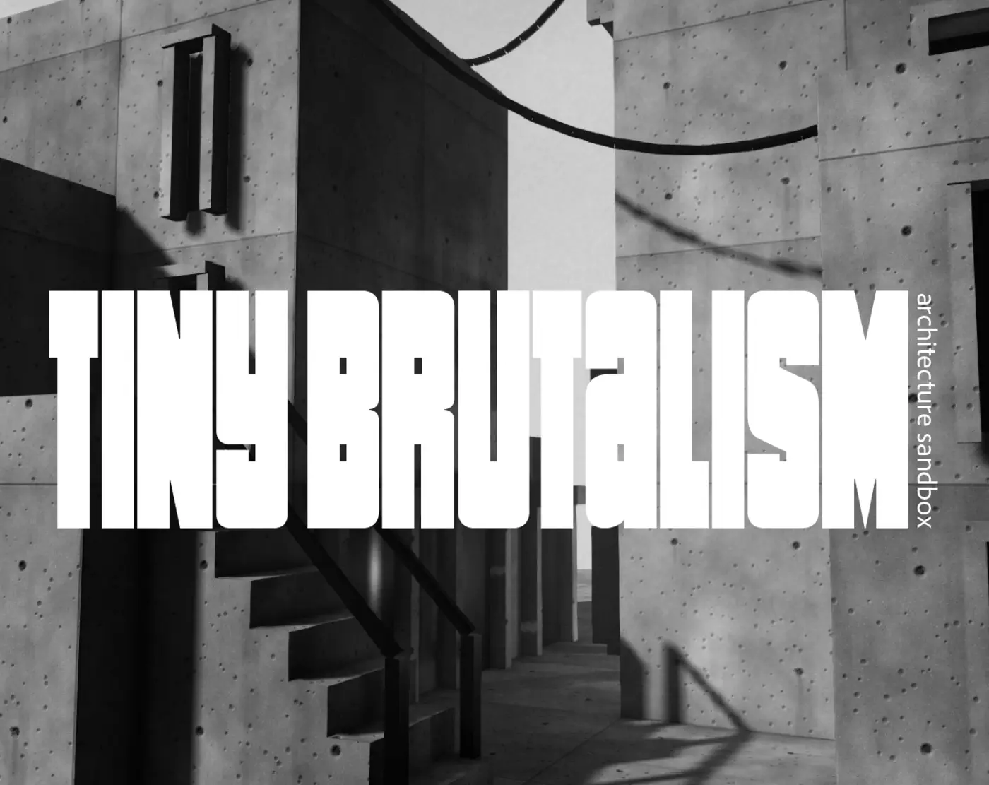 tiny brutalism