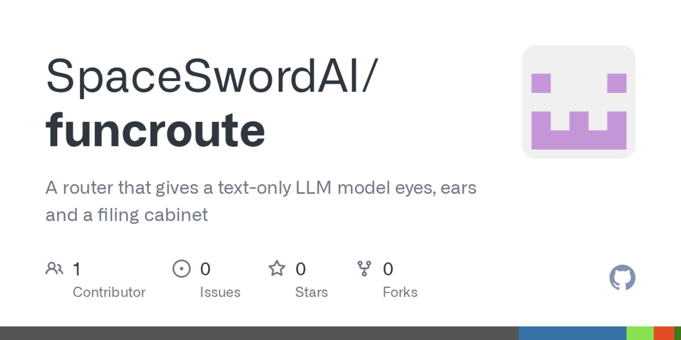 show hn fast ollama like router that gives a textonly model eyes and ears