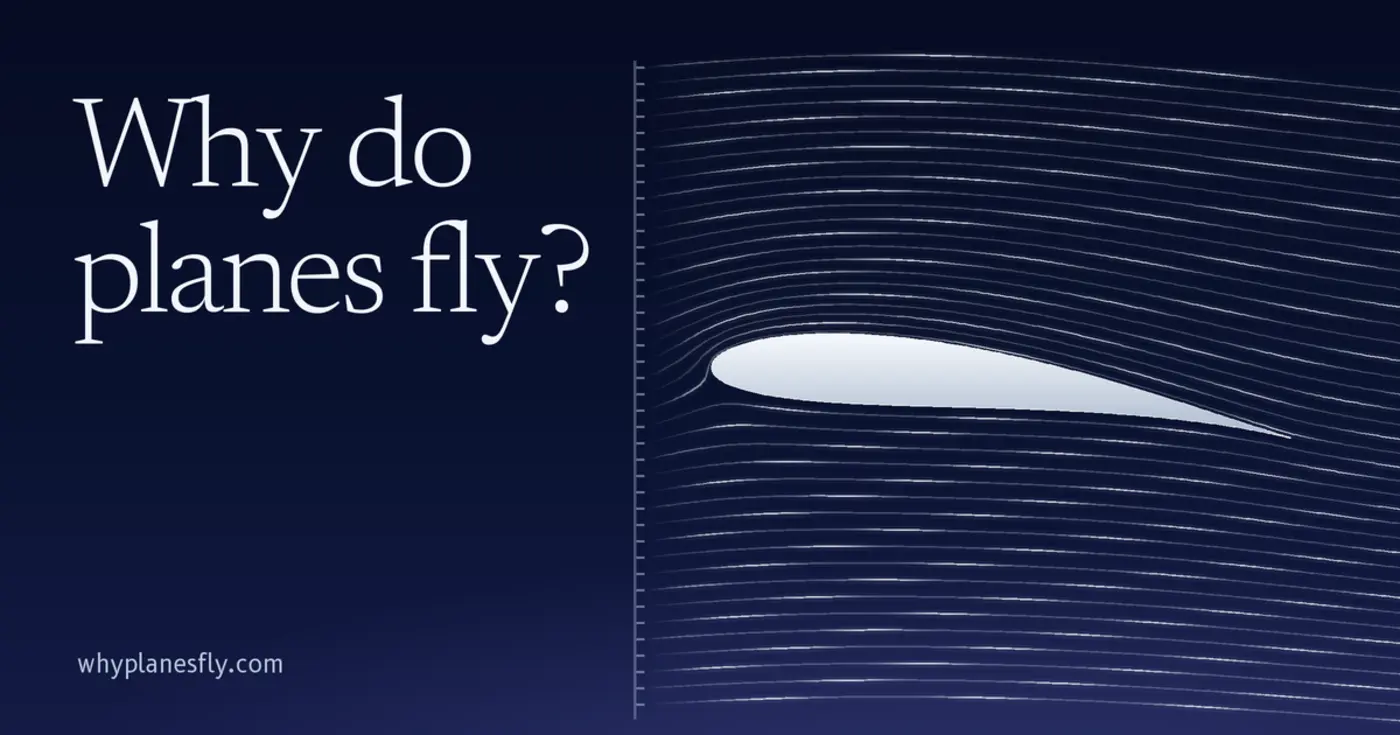 why do planes fly