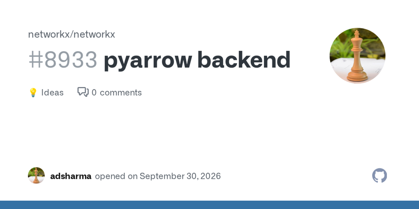 show hn networkx and pyarrow 67x memory savings