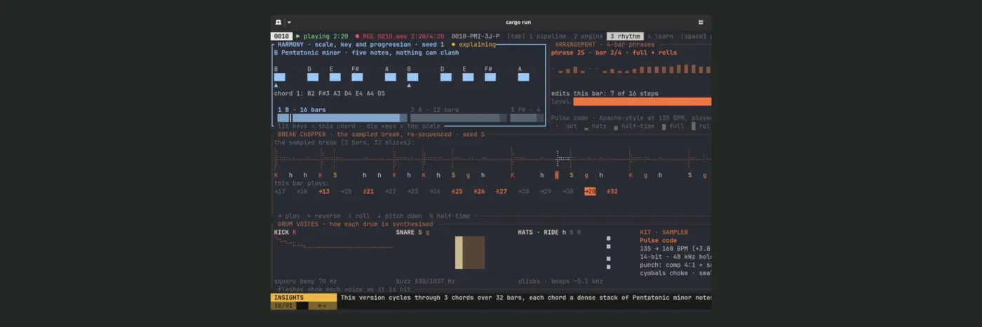 selfdocumenting atmospheric breakbeat